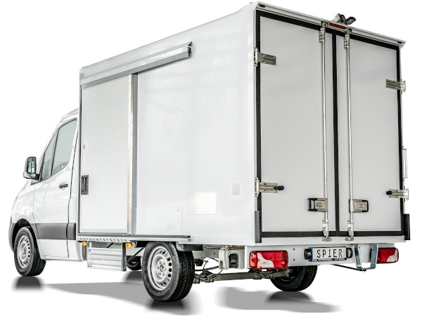 Transporter: Neuer Sprinter bekommt Kofferaufbau von Spier - Anhänger und  Aufbauten, Unternehmens-, Wirtschaft- und Branchen-Nachrichten (sonst.), News