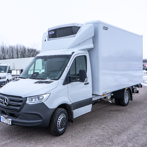 Bild Mercedes-Benz Sprinter 519 RWD + SPIER Athlet Thermo Kühl-Kofferaufbau/LBW