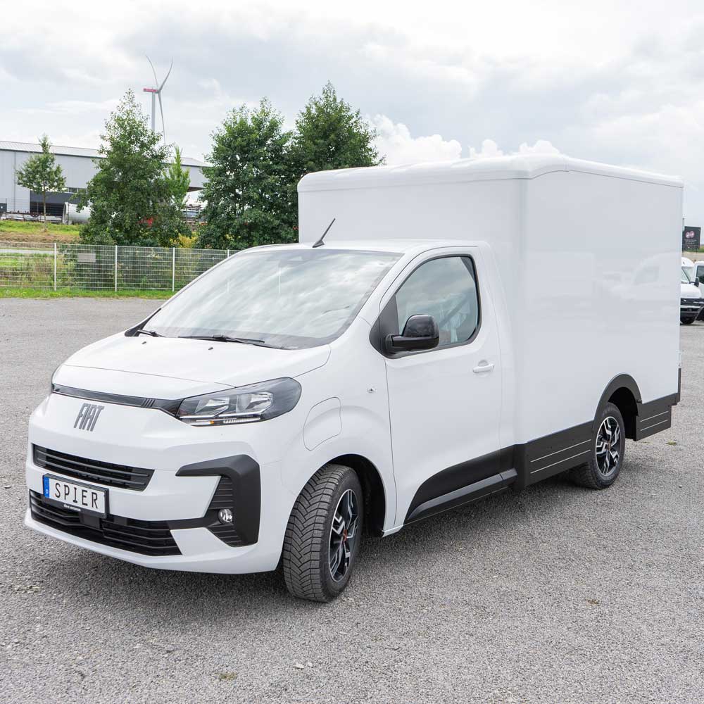 Bild FIAT eScudo (BEV) mit SPIER Athlet S plus Kofferaufbau (Sandwich)