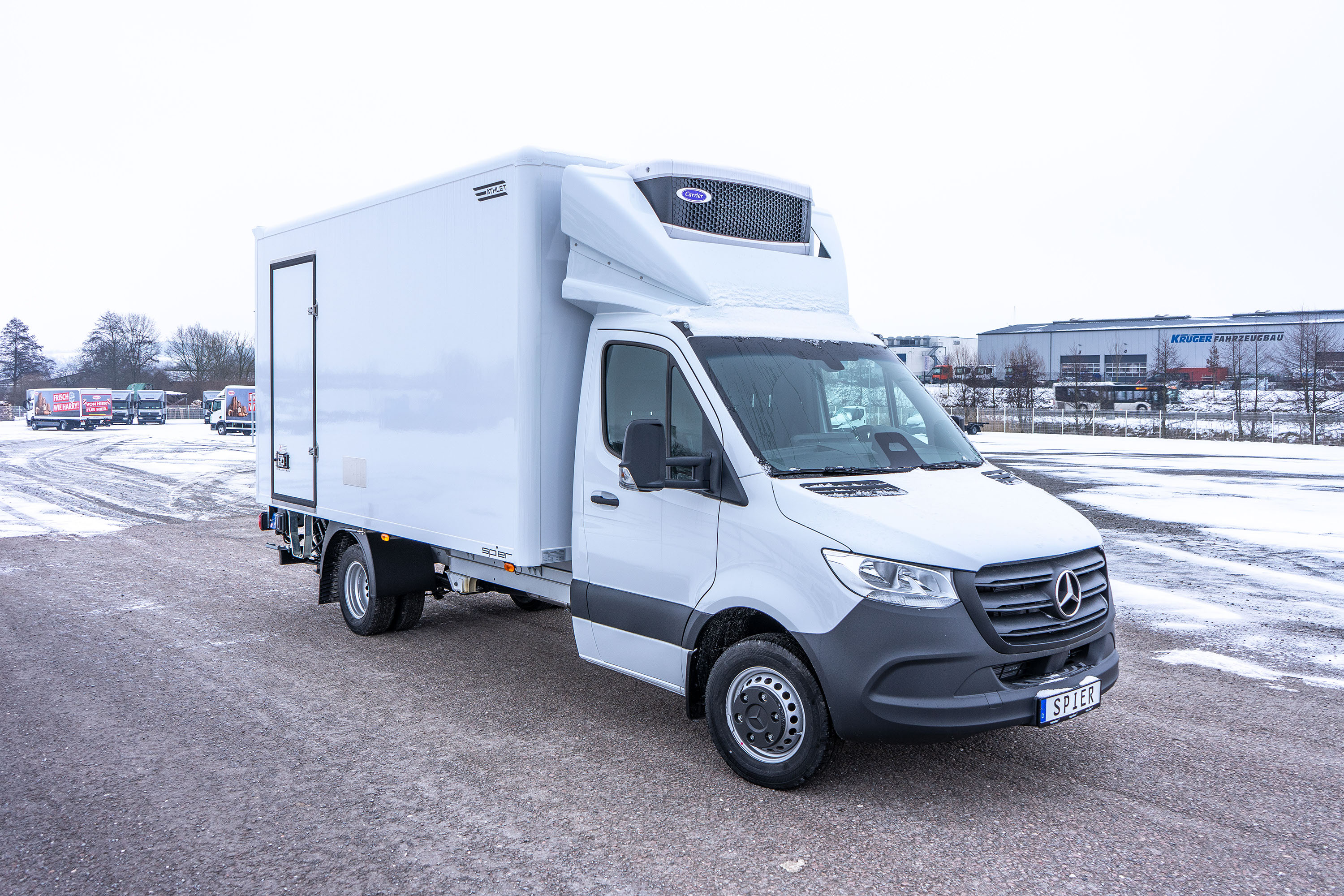 Bild Mercedes-Benz Sprinter 519 RWD + SPIER Athlet Thermo Kühl-Kofferaufbau/LBW