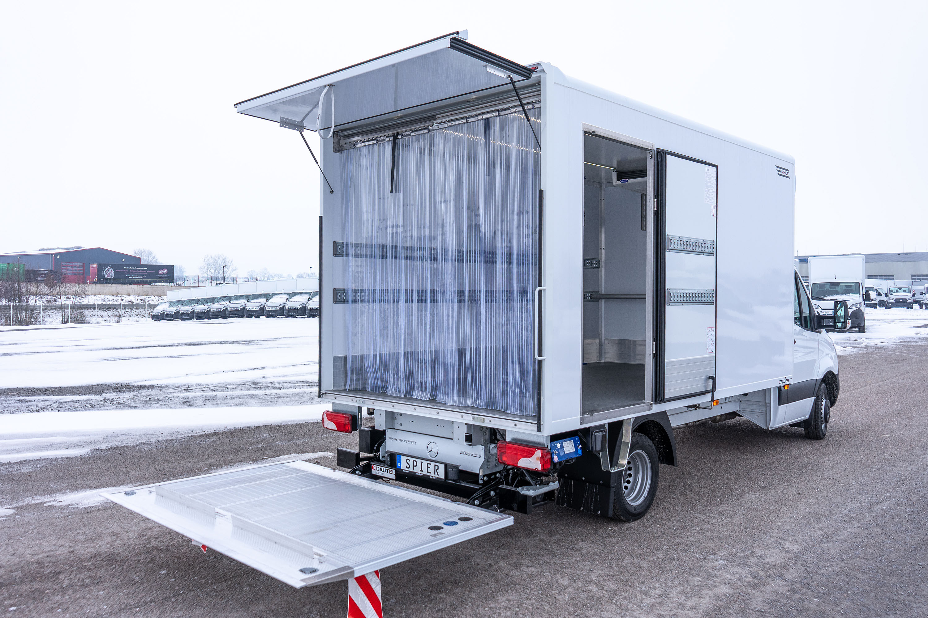Bild Mercedes-Benz Sprinter 519 RWD + SPIER Athlet Thermo Kühl-Kofferaufbau/LBW