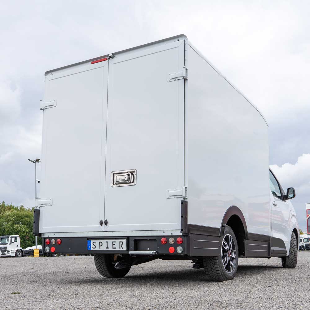 Bild FIAT eScudo (BEV) mit SPIER Athlet S plus Kofferaufbau (Sandwich)